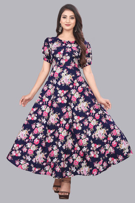 premarth Flared/A-line Gown(Multicolor)