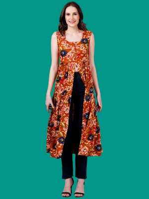 Fashion Point Women Gathered Multicolor Dress