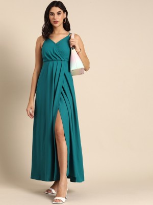 all about you Women Maxi Blue Dress