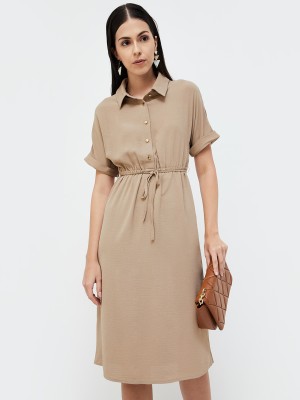 CODE by Lifestyle Women A-line Brown Dress