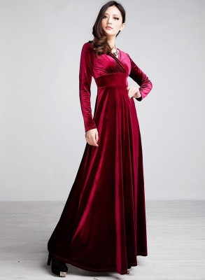 Kalki Fashion Women A-line Red Dress