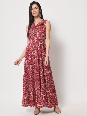 Rudraaksha Women A-line Red Dress