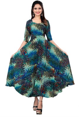 ICYNOSURE Women Maxi Multicolor Dress