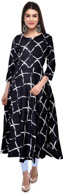 HouseOfCommon Women A-line Black Maxi/Full Length Dress