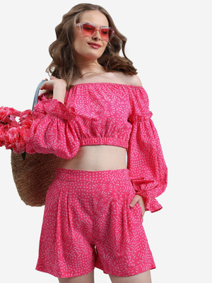 Tokyo Talkies Top Palazzos Co-ords Set