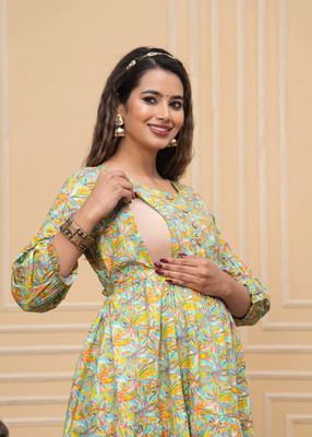 TADAATRADERS Flared/A-line Gown(Multicolor)