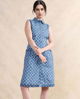 RAREISM Women A-line Multicolor Knee Length Dress