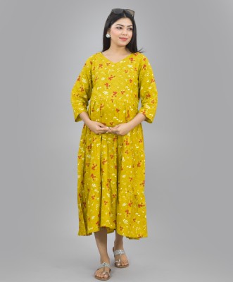 Negen Women Gathered Yellow, Red, White Dress