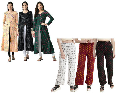 KAVYA Women A-line Multicolor Maxi/Full Length Dress