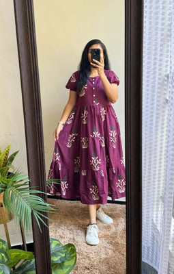 Light Daisy Women Maxi Multicolor Full Length Dress