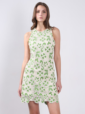 VERO MODA Women Bodycon Green Mini/Short Dress