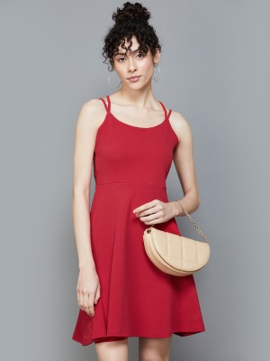 Ginger by Lifestyle Women A-line Red Dress