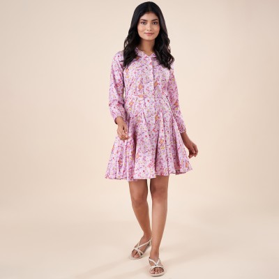 Akkriti by Pantaloons Women A-line Multicolor Dress