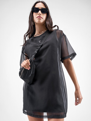 Tokyo Talkies Women A-line Black Mini/Short Dress