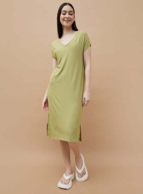 Ginger by Lifestyle Women A-line Green Dress