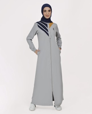 SILK ROUTE London Women Maxi Grey Dress