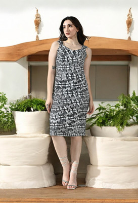 Moshe Women Bodycon Multicolor Knee Length Dress