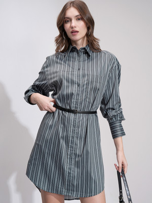 Tokyo Talkies Women Shirt Multicolor Mini/Short Dress