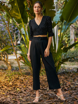 KASSUALLY Top Palazzos Co-ords Set