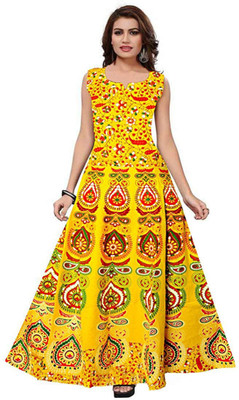 Kanishka Boutique Women Maxi Multicolor Full Length Dress