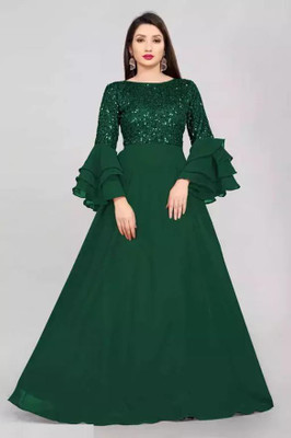 Ghateshvar Anarkali Gown(Blue)