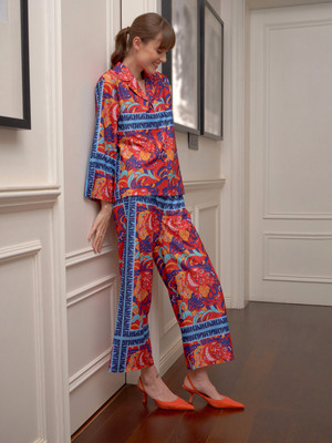 SASSAFRAS Top Palazzos Co-ords Set