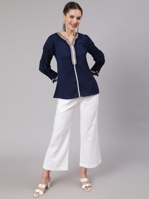 Jaipur Kurti Women Ethnic Top Pant Set