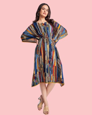 Kotton Maxx Women Kaftan Multicolor Dress