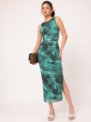 Dressberry Women Maxi Green Dress