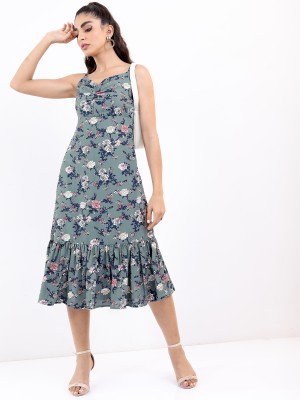 KETCH Women A-line Multicolor Dress