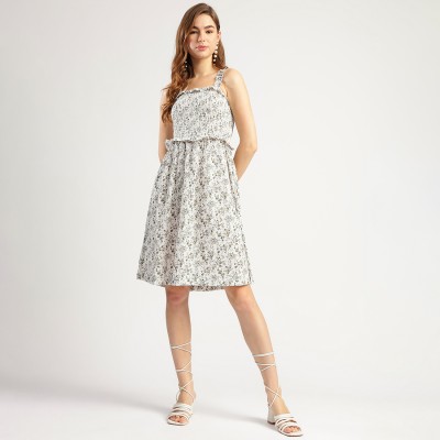 T TRYON ULTIMATE Women A-line White Dress