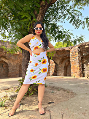 TANDUL Women Bodycon Multicolor Knee Length Dress