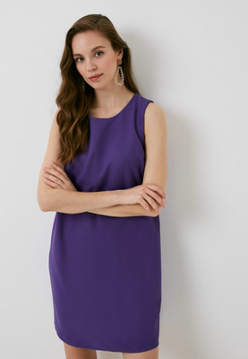 Trendyol Women A-line Purple Above Knee/Mid Thigh Length Dress