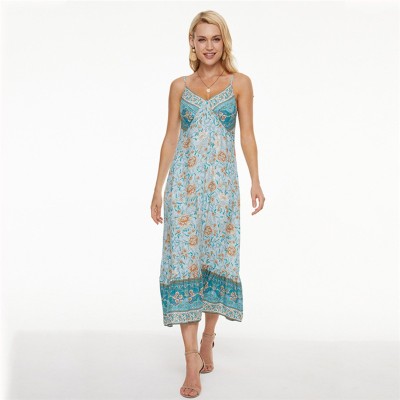 BoStreet Women A-line Blue Dress