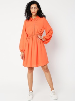 VERO MODA Women Shirt Orange Dress