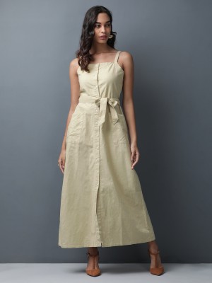 Freehand Women Maxi Brown Dress