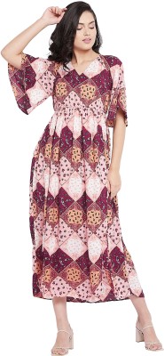 rain tree Women A-line Multicolor Dress