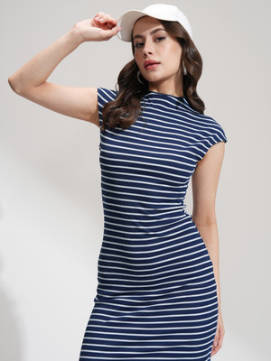 Tokyo Talkies Women Bodycon Multicolor Mini/Short Dress