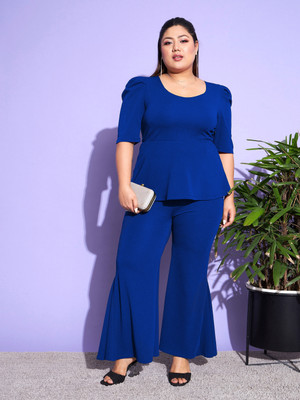SASSAFRAS Curve Top Palazzos Co-ords Set