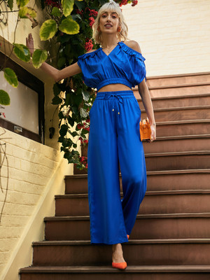 SASSAFRAS Top Palazzos Co-ords Set