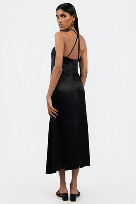 COLOR CAPITAL Women A-line Black Mini/Short Dress