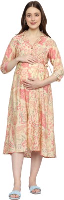 GMI Women Maxi Pink Dress