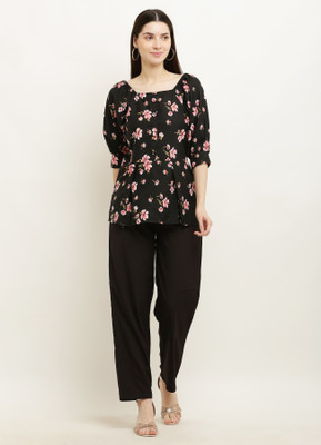 Avyanna Top Palazzos Co-ords Set