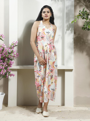 ATHENA Women A-line Multicolor Maxi/Full Length Dress