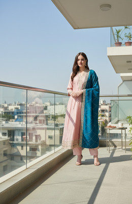 Beau Dell Women Kurti Pant Dupatta Set