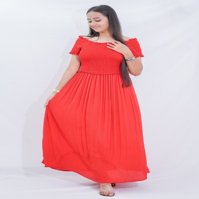 kaliyan Women Maxi Red Dress