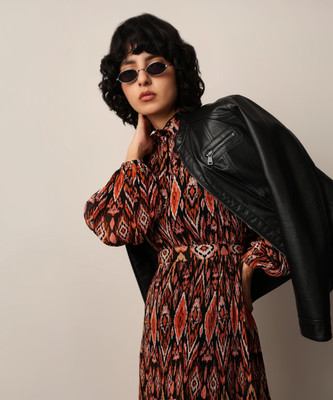 ONLY Women A-line Multicolor Mini/Short Dress