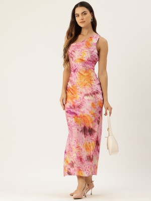 Rue Collection Women A-line Multicolor Dress