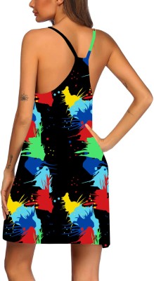 jovo Women A-line Multicolor Dress