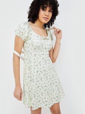 Ginger by Lifestyle Women A-line White Dress